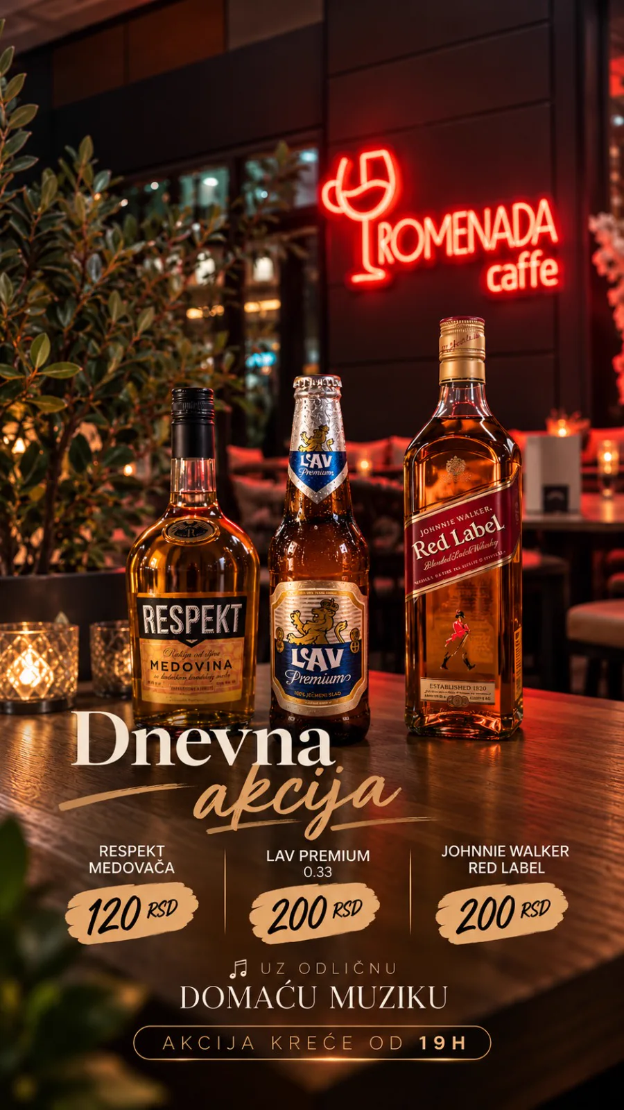 Promenada — Dnevna akcija uz domaću muziku